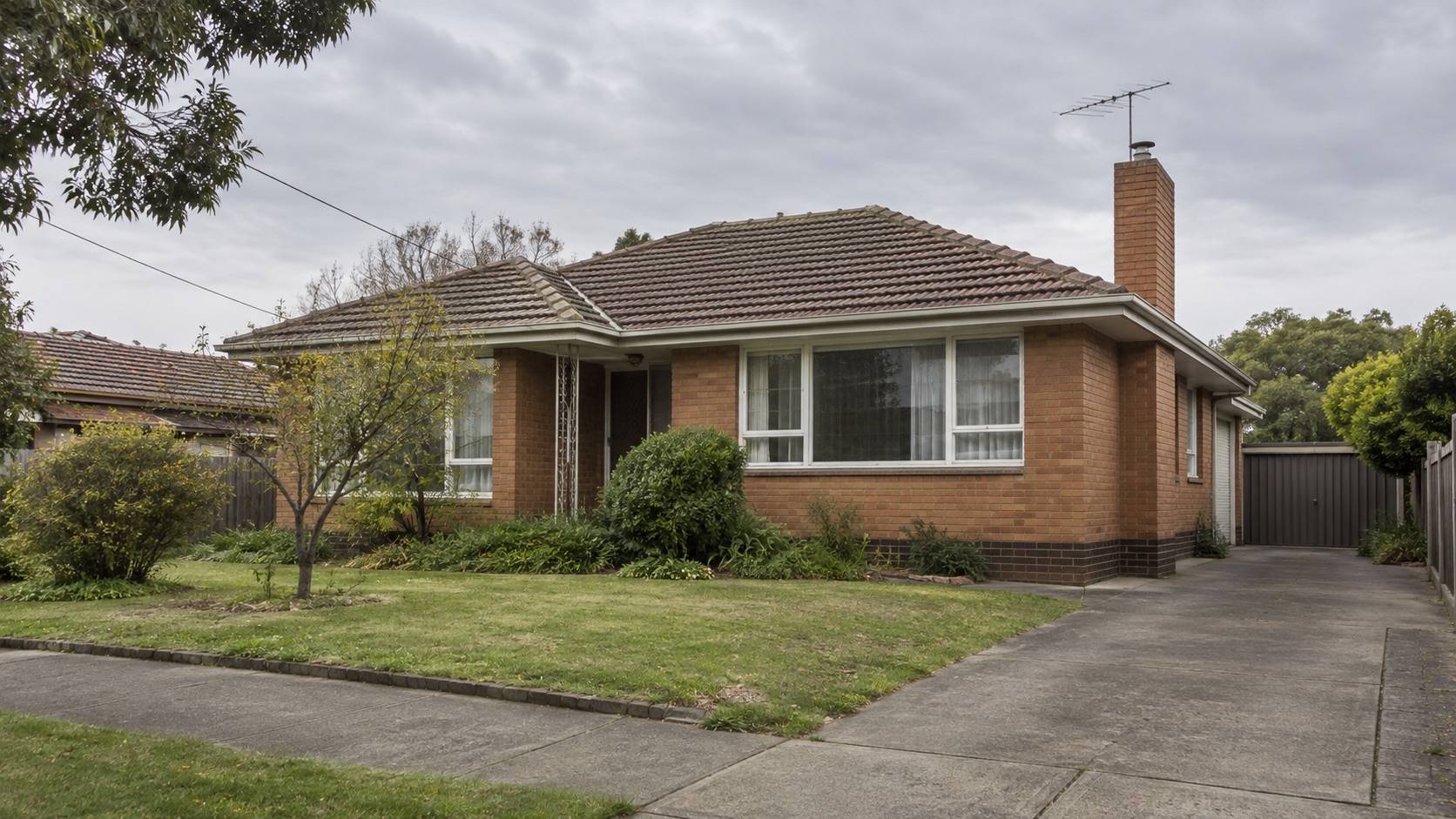 Illustrative photograph of a brick-veneer Melbourne home